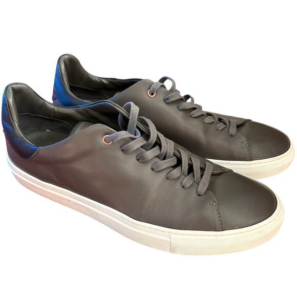 Men’s Size 12 Good Man Brand Legend Z Sneakers - Charcoal Leather EUC main image 4